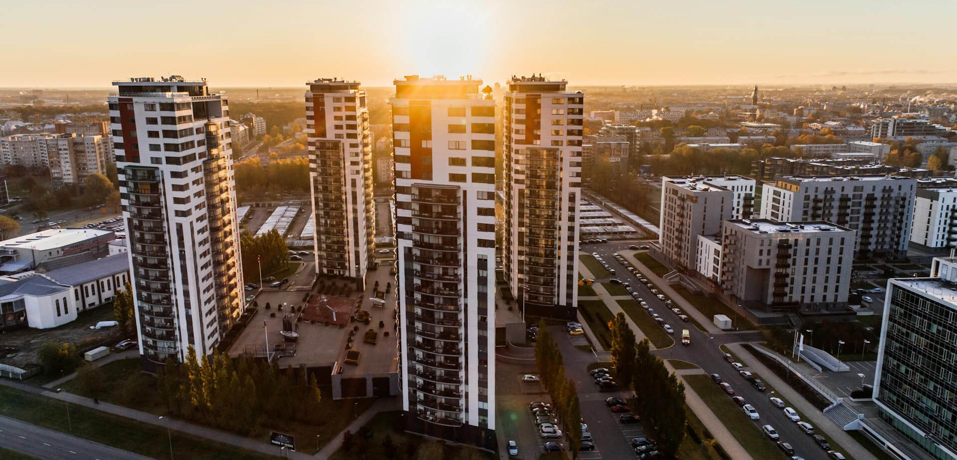 High Angle High-Rise Buildings